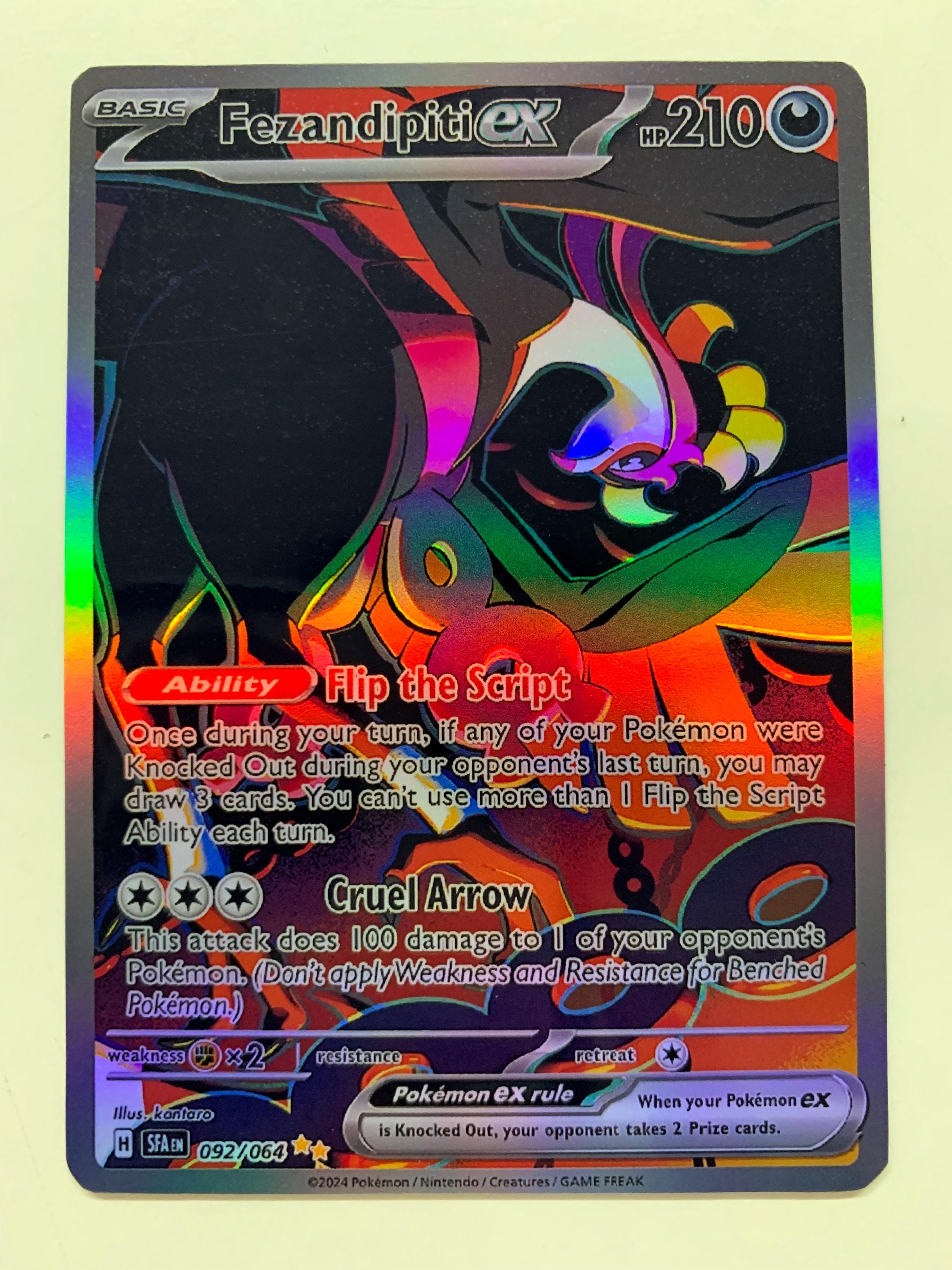 Fezandipiti Ex 092/064 | FULL HOLO | Orica PROXY - Etsy Australia