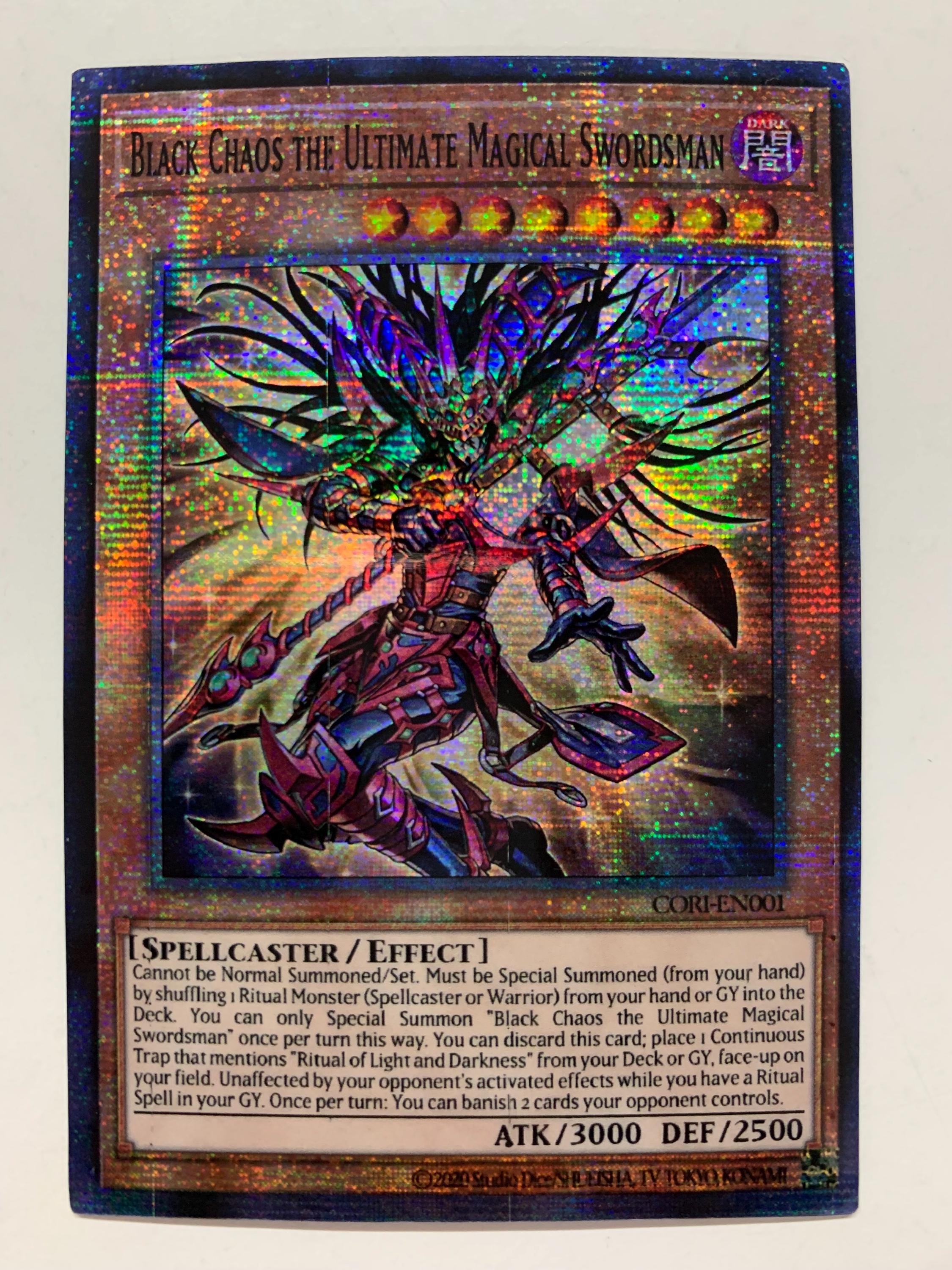 Black Chaos the Ultimate Magical Swordsman | Super Rare | Orica