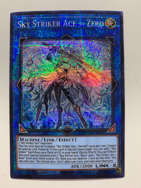 Sky Striker Ace = Zero | Secret Rare | Orica PROXY - Etsy Finland