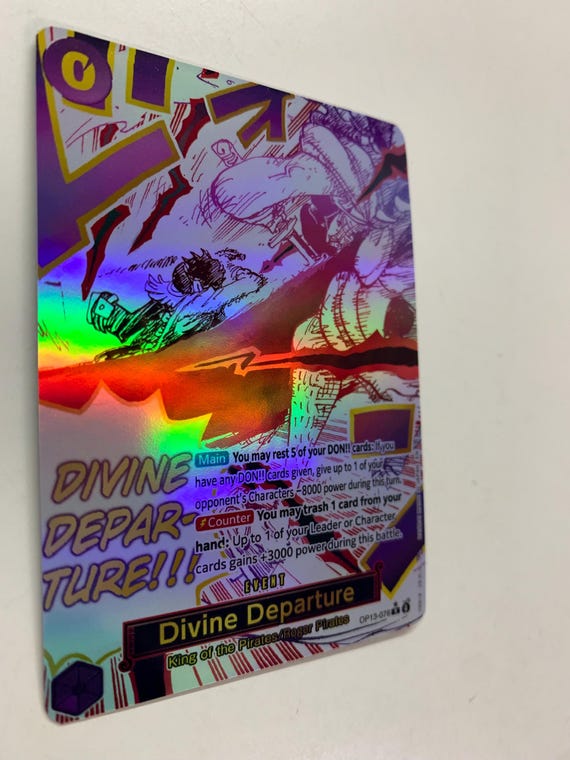 Divine Departure OP13-076 (alternate Art) | FULL HOLO | Orica