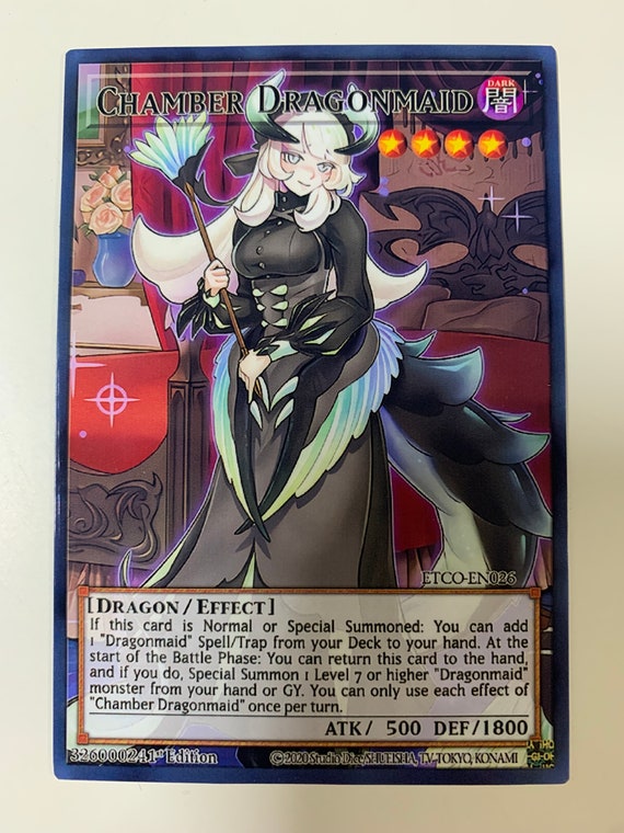 遊戯王CHAMBER DRAGONMAID 20TH SECRET RARE Chamber Dragonmaid (Secret Rare) - Quarter Century Stampede