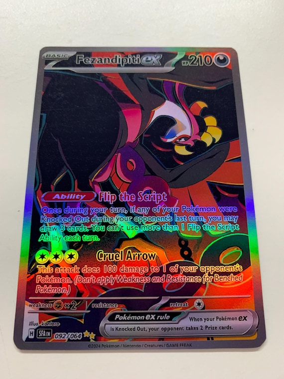 pokemon card fezandipiti Fezandipiti - 073/064 - Shrouded Fable