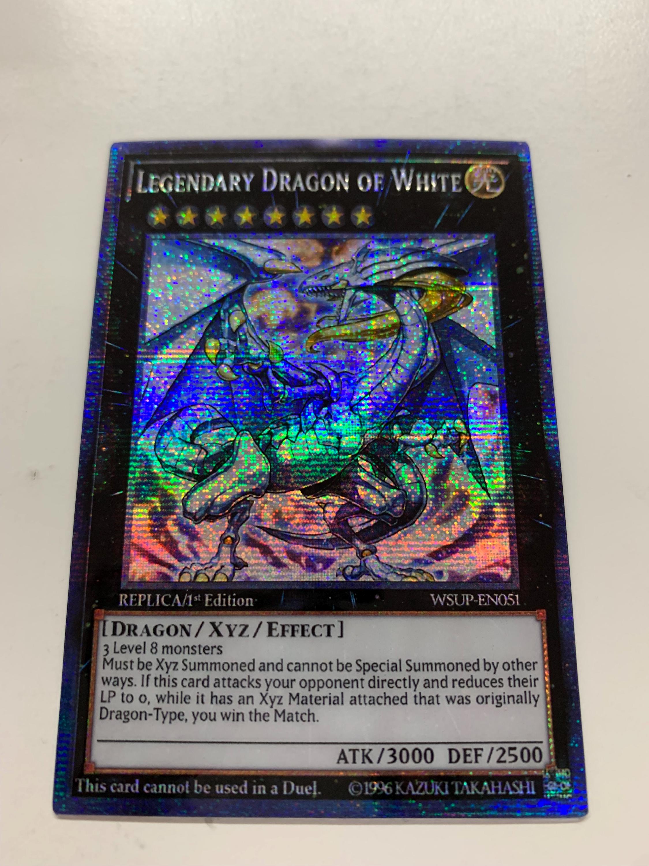 Legendary Dragon of White | Secret Rare | Orica PROXY - Etsy