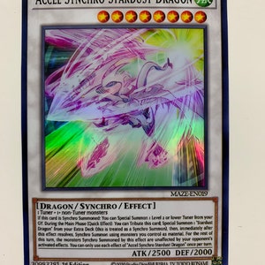 Accel Synchro Stardust Dragon | Super Rare | Orica PROXY