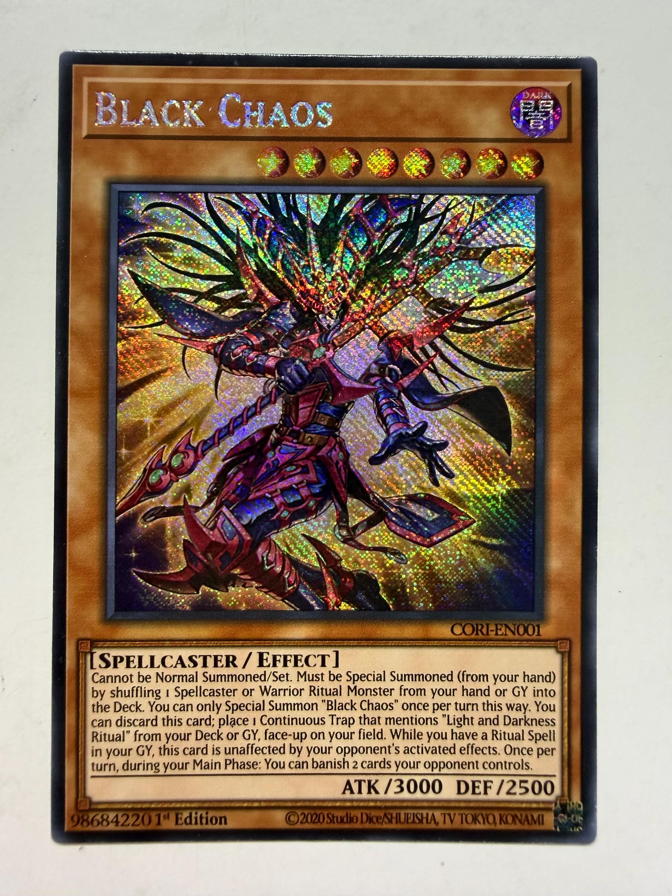 Black Chaos | Secret Rare | Orica PROXY - Etsy