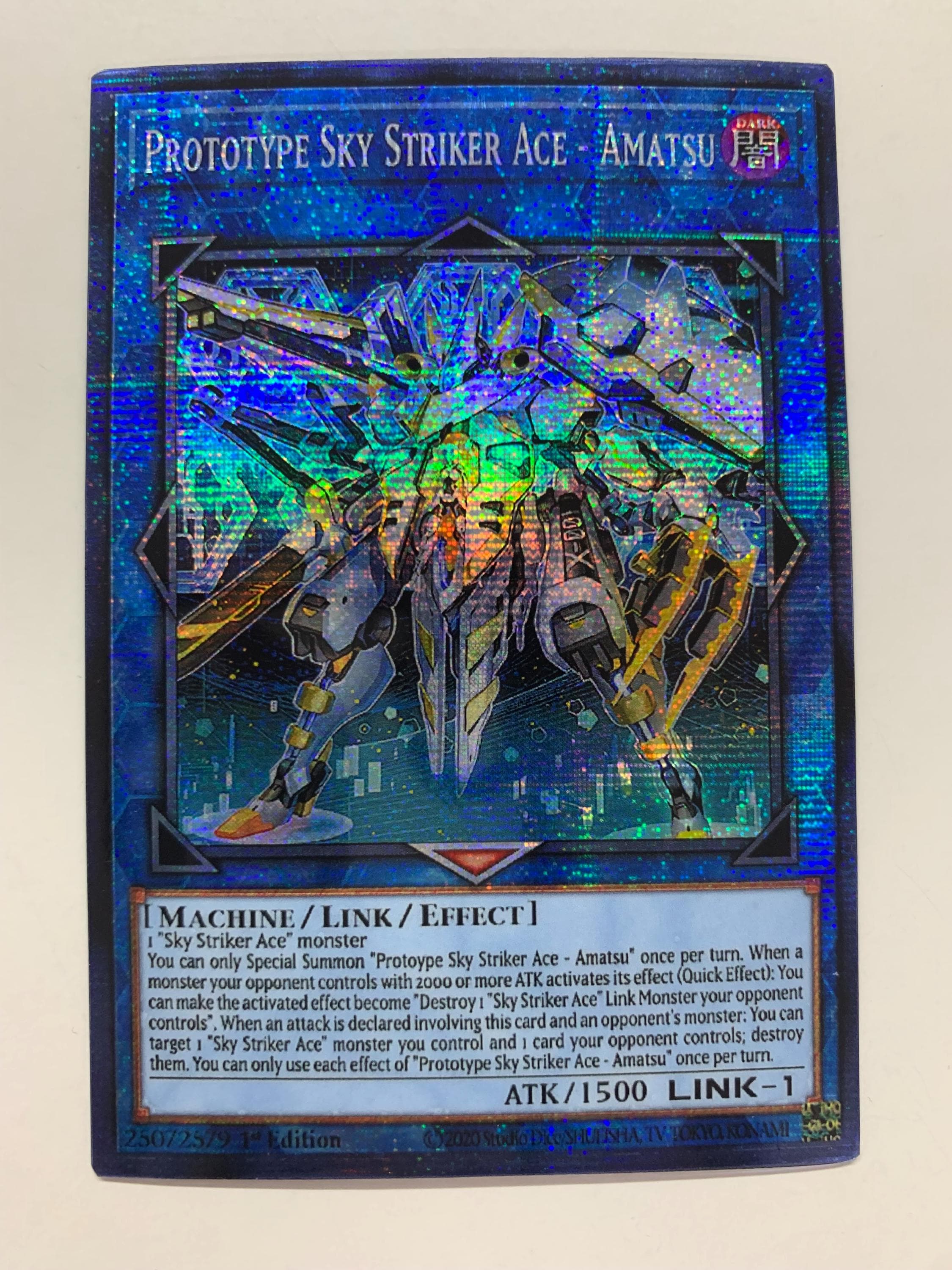 Prototype Sky Striker Ace - Amatsu | Super Rare | Orica PROXY - Etsy
