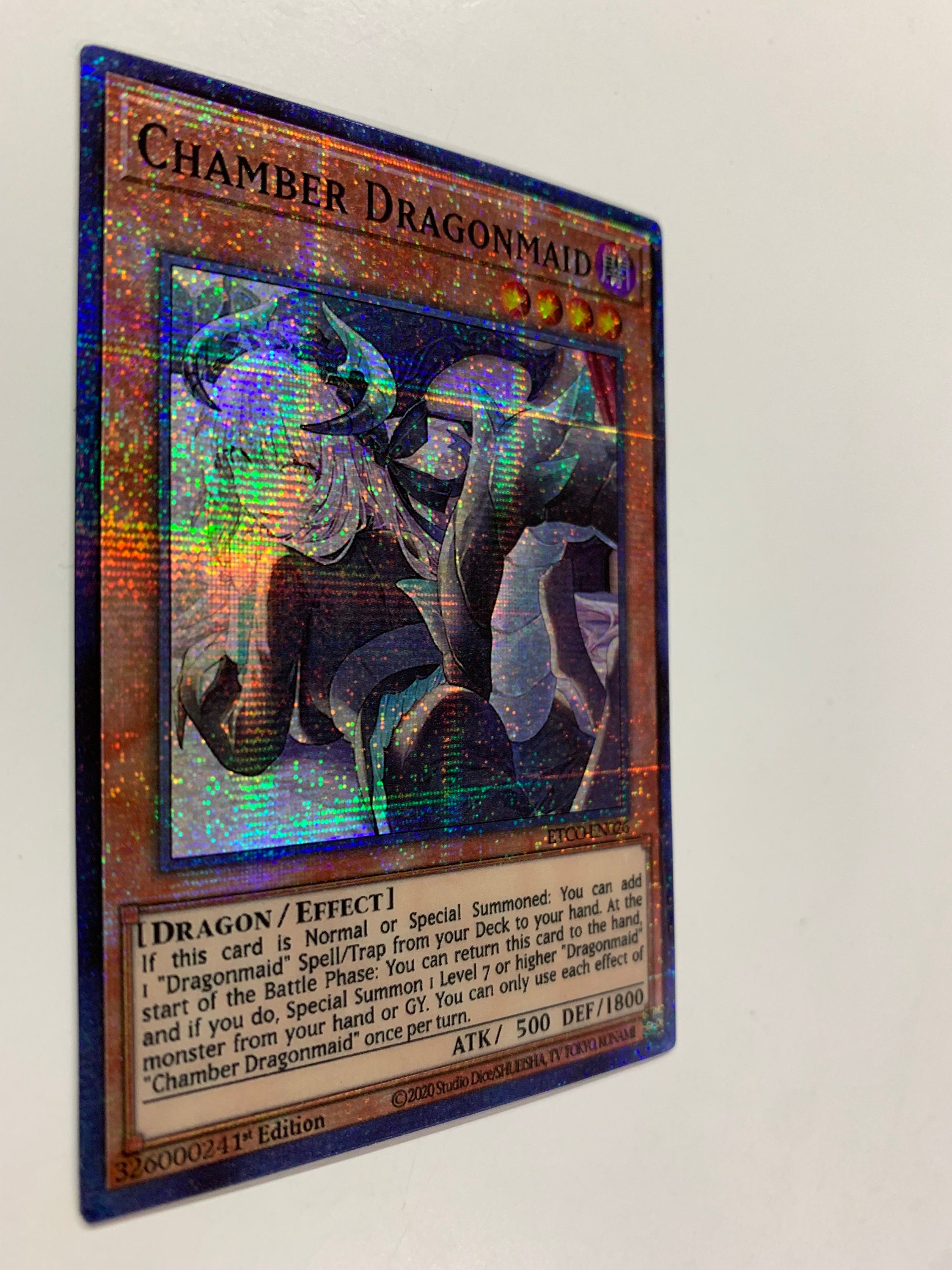 Chamber Dragonmaid (custom Art) | Super Rare | Orica PROXY - Etsy Chamber Dragonmaid (custom Art) | Super Rare | Orica PROXY - Etsy