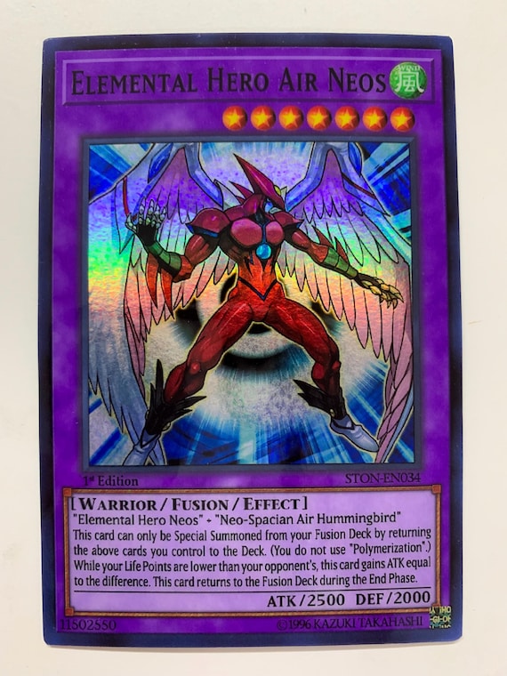 Elemental HERO Air Neos | Super Rare | Orica PROXY - Etsy Elemental HERO Air Neos | Super Rare | Orica PROXY - Etsy