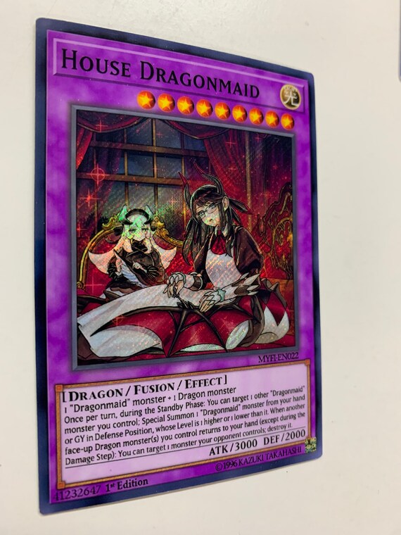 House Dragonmaid (alternate Art) | Secret Rare | Orica PROXY - Etsy