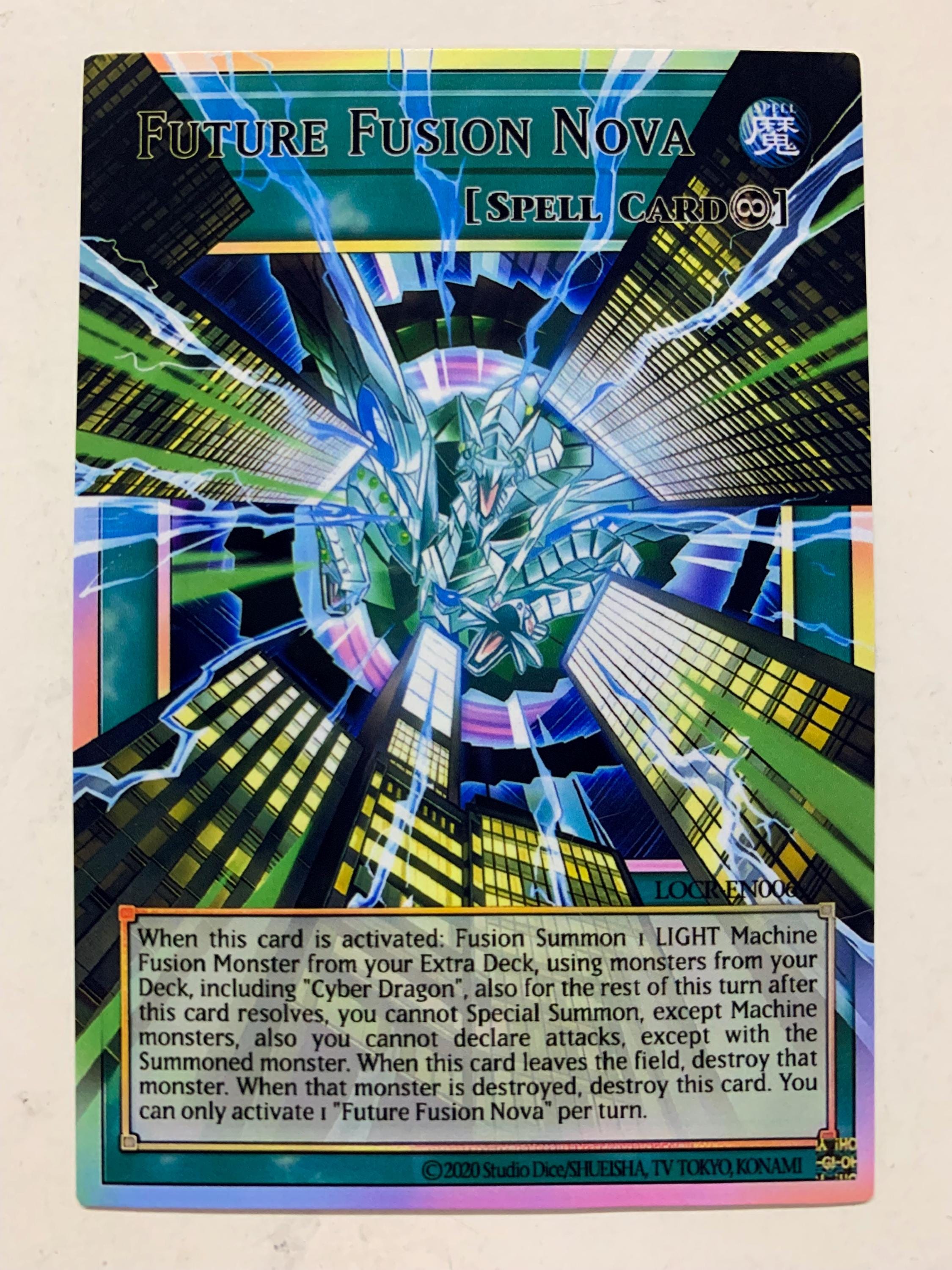 future fusion yugioh card Yu-Gi-Oh! - (GLD2-EN039) - Gold Series 2 - Limited Edition Mint / near mint condition trading card Yu-Gi-Oh! OCG/[LOCR] LIMIT OVER COLLECTION