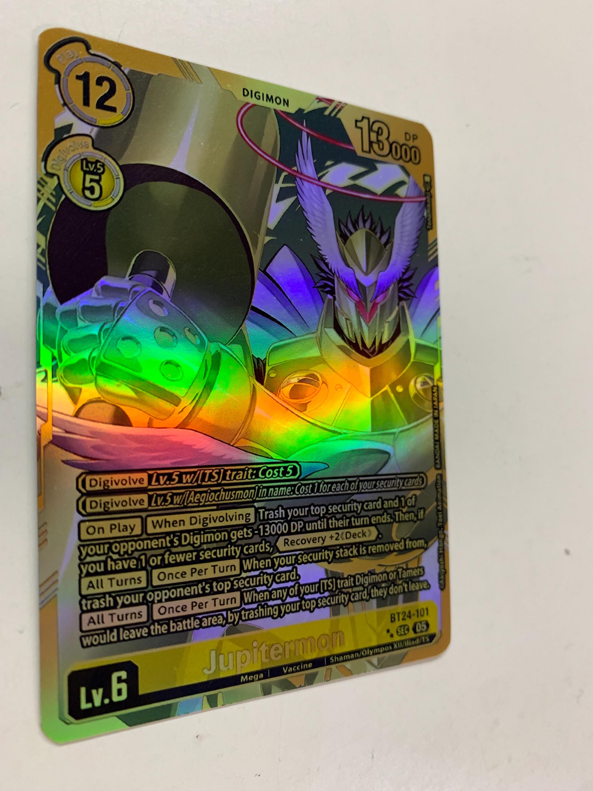 Jupitermon BT24-101 (alternate Art) | FULL HOLO | Orica PROXY - Etsy