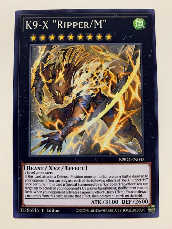 K9-X “ripper/m” | Super Rare | Orica PROXY - Etsy