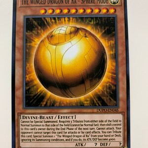 The Winged Dragon of Ra - Sphere Mode | Super Rare | Orica PROXY