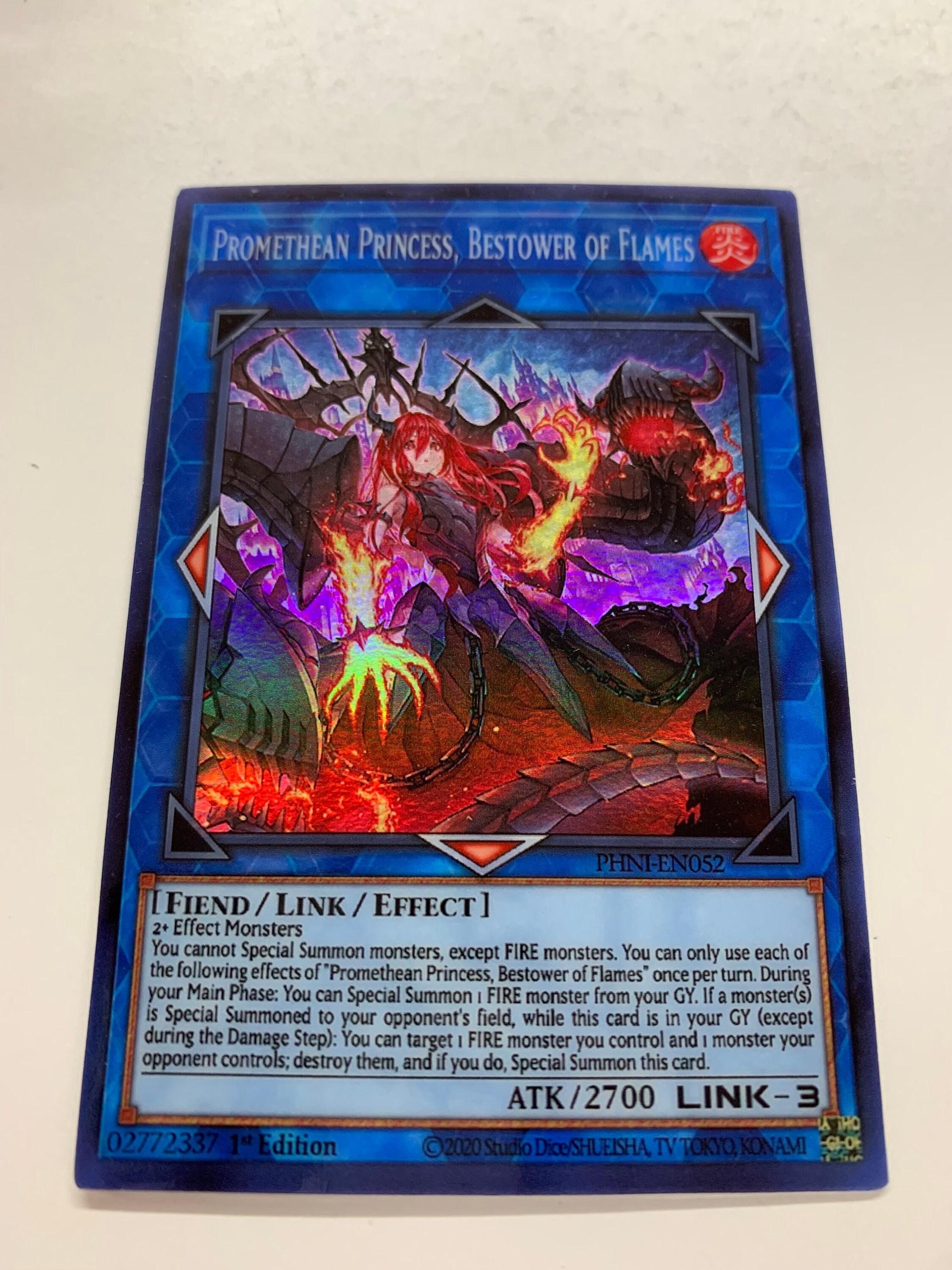 Promethean Princess, Bestower of Flames - Yugipedia