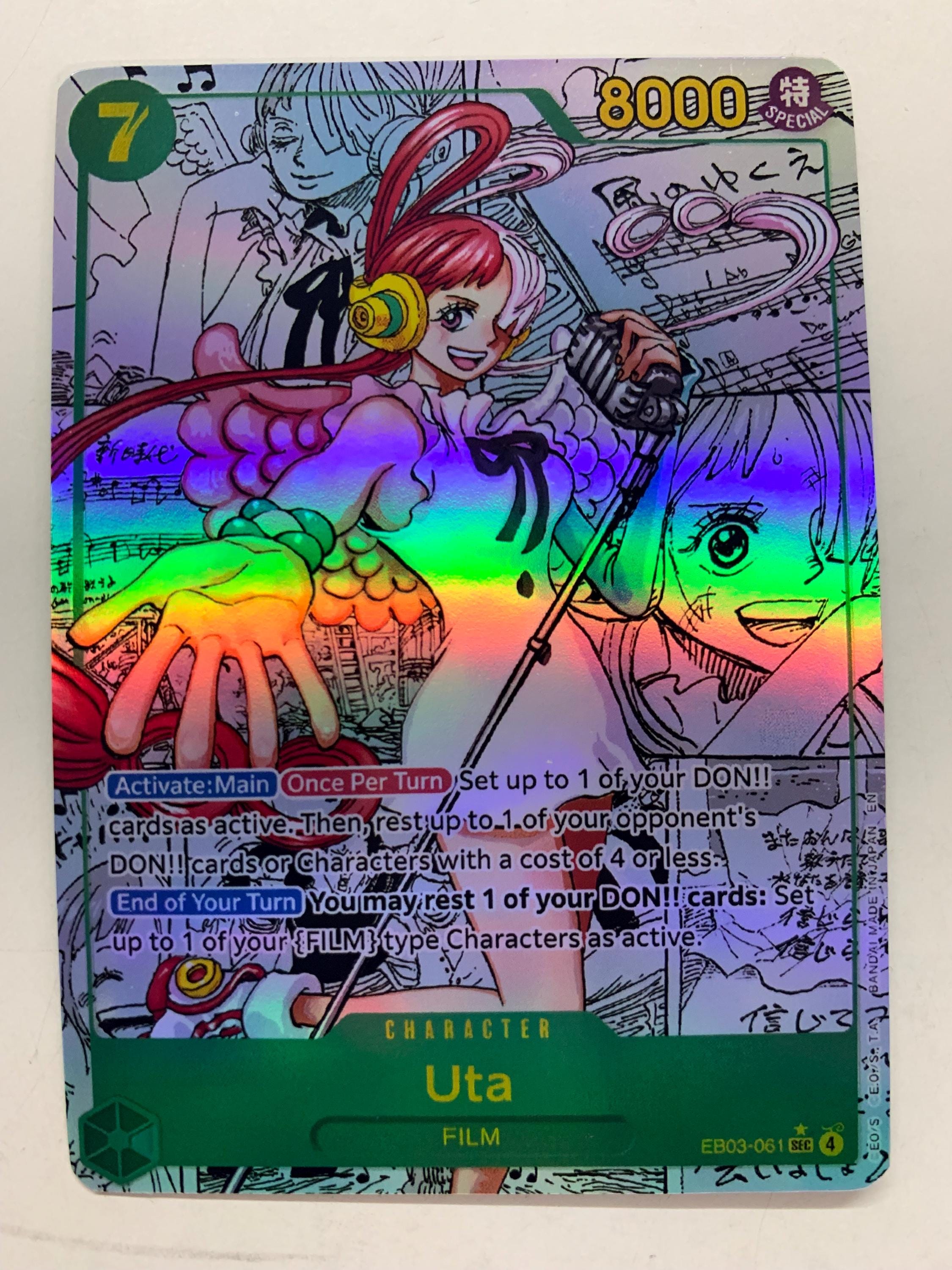 Uta Card - Etsy