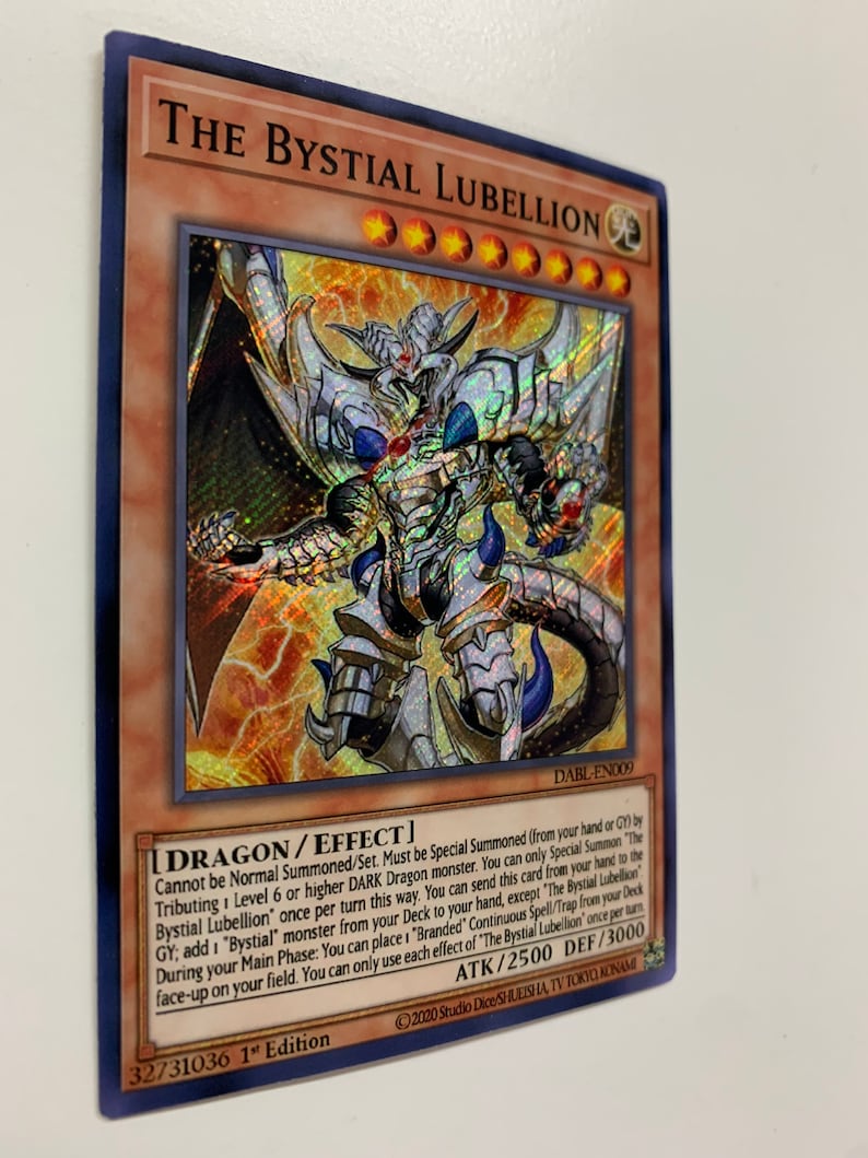 Yu-gi-oh- The Bystial Lubellion - Secreta Mp23 + Envio | Meses Sin Interés