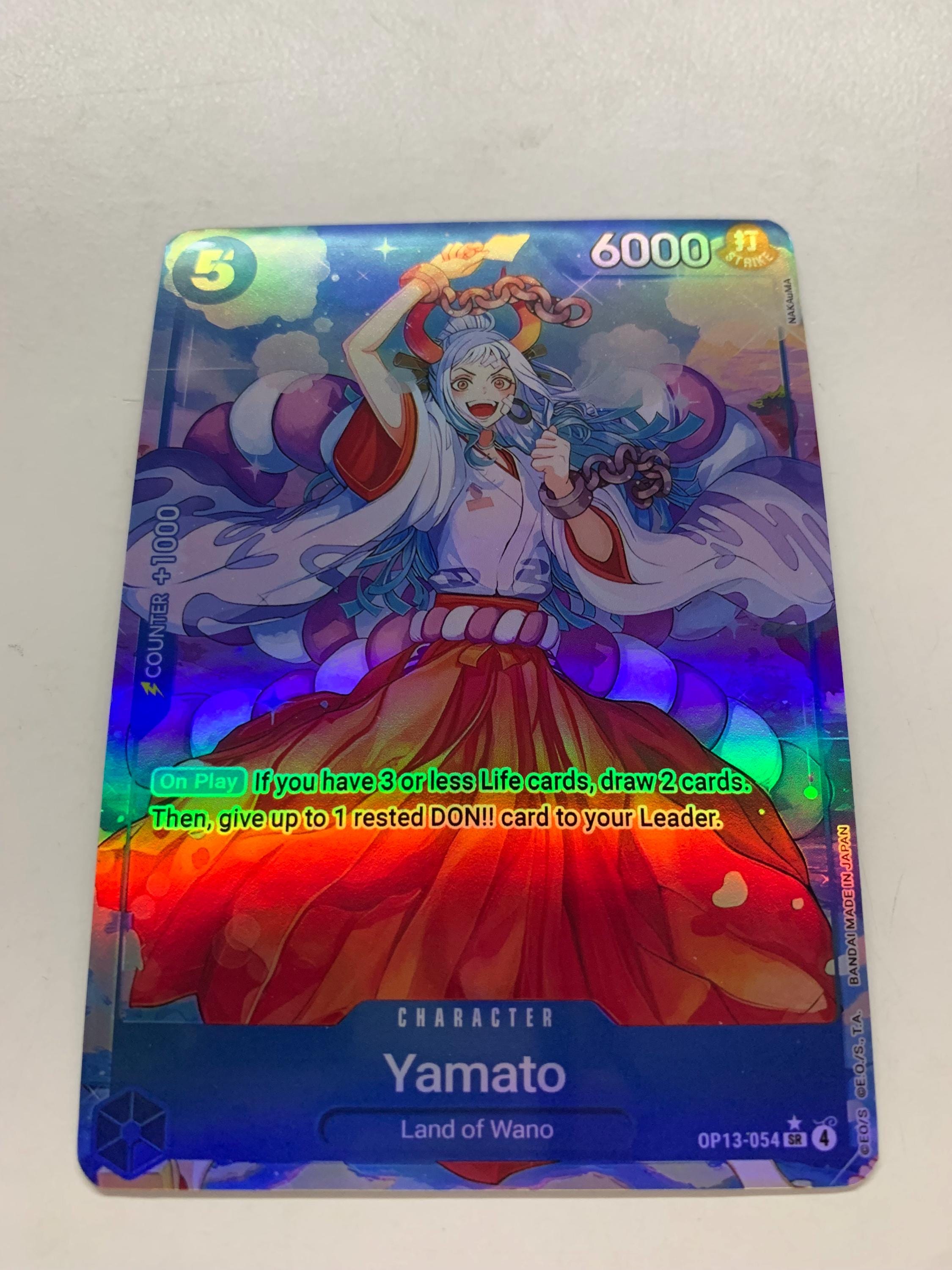 Yamato OP13-054 (alternate Art) | FULL HOLO | Orica PROXY - Etsy