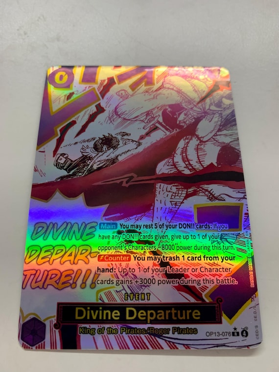 Divine Departure OP13-076 (alternate Art) | FULL HOLO | Orica