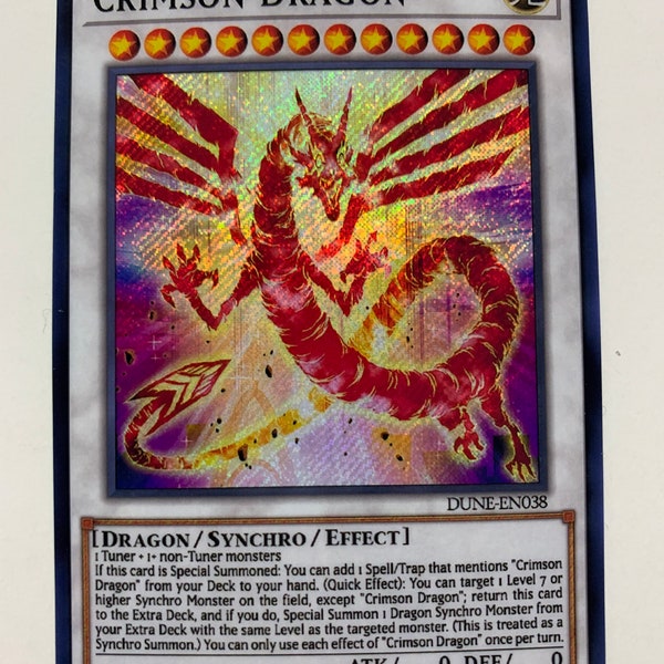 Crimson Dragon | Secret Rare | Orica PROXY