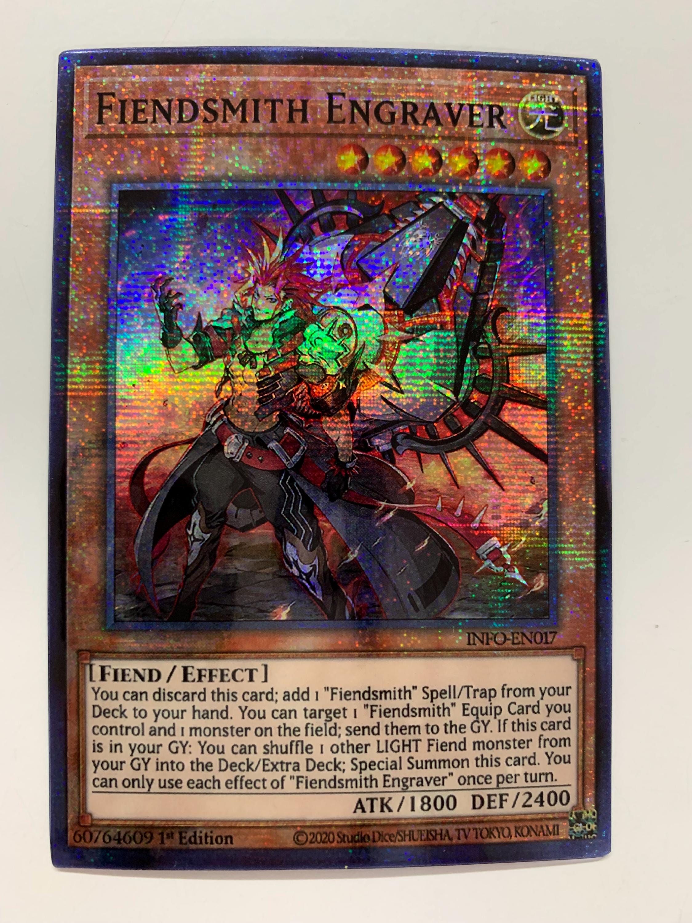 Fiendsmith Engraver | Secret Rare | Orica PROXY - Etsy