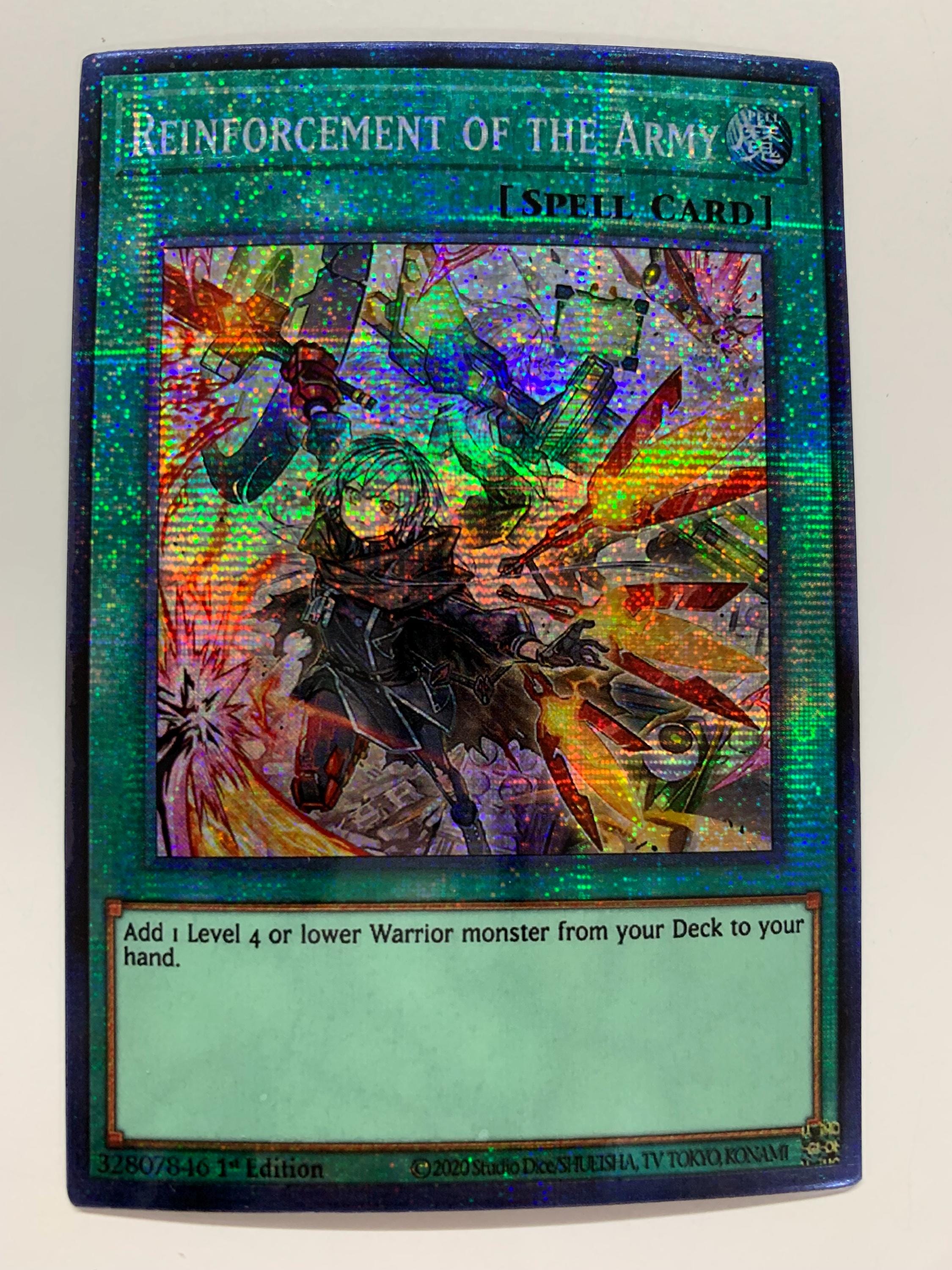 Reinforcement of the Army (alternate Art) | Super Rare | Orica