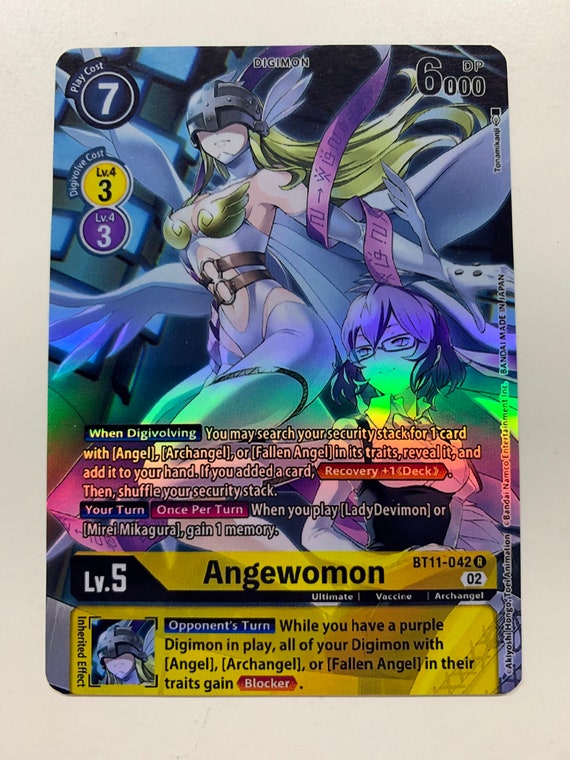 エンジェウーモン　BT11-042 Angewomon Alternate Art - BT11-042 R - Dimensional Phase