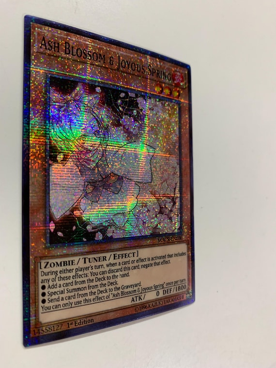 ash blossom yugioh card Yu-Gi-Oh! & Joyous Spring - SDCB-EN014 - Common embodying the joy and excitement of dueling. Yugioh Card Ash Blossom &