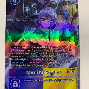 Mirei Mikagura EX6-074 (Alternate Art) | FULL HOLO | Orica PROXY