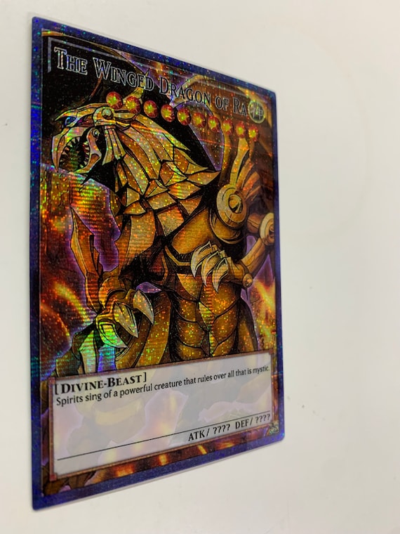 The Winged Dragon of Ra | Full Art Starlight Rare | Orica PROXY - Etsy