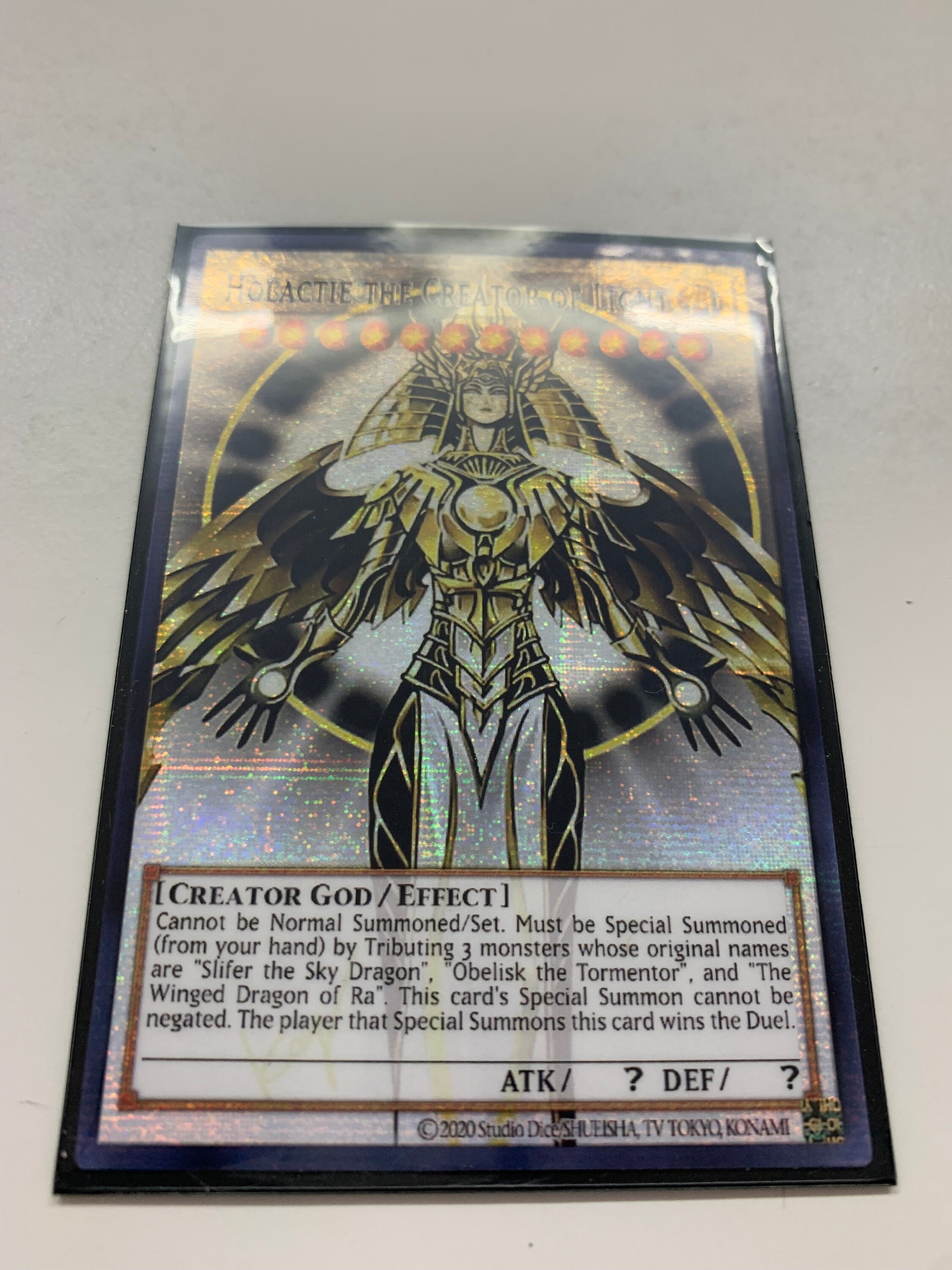 Yu Gi Oh The Creator God Of Light Horakhty Yugioh The Creator God Of Light Horakhty