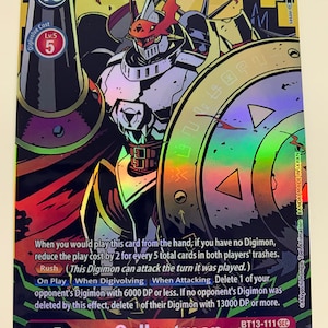 Gallantmon BT13-111 (Art alternatif) | PLEIN HOLO | PROCURATION Orica