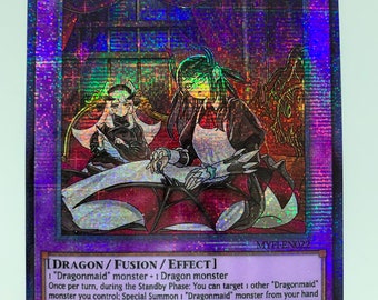 Yugioh Chamber Dragonmaid - Mged-en022 - Premium Gold Rare | Envío Gratis