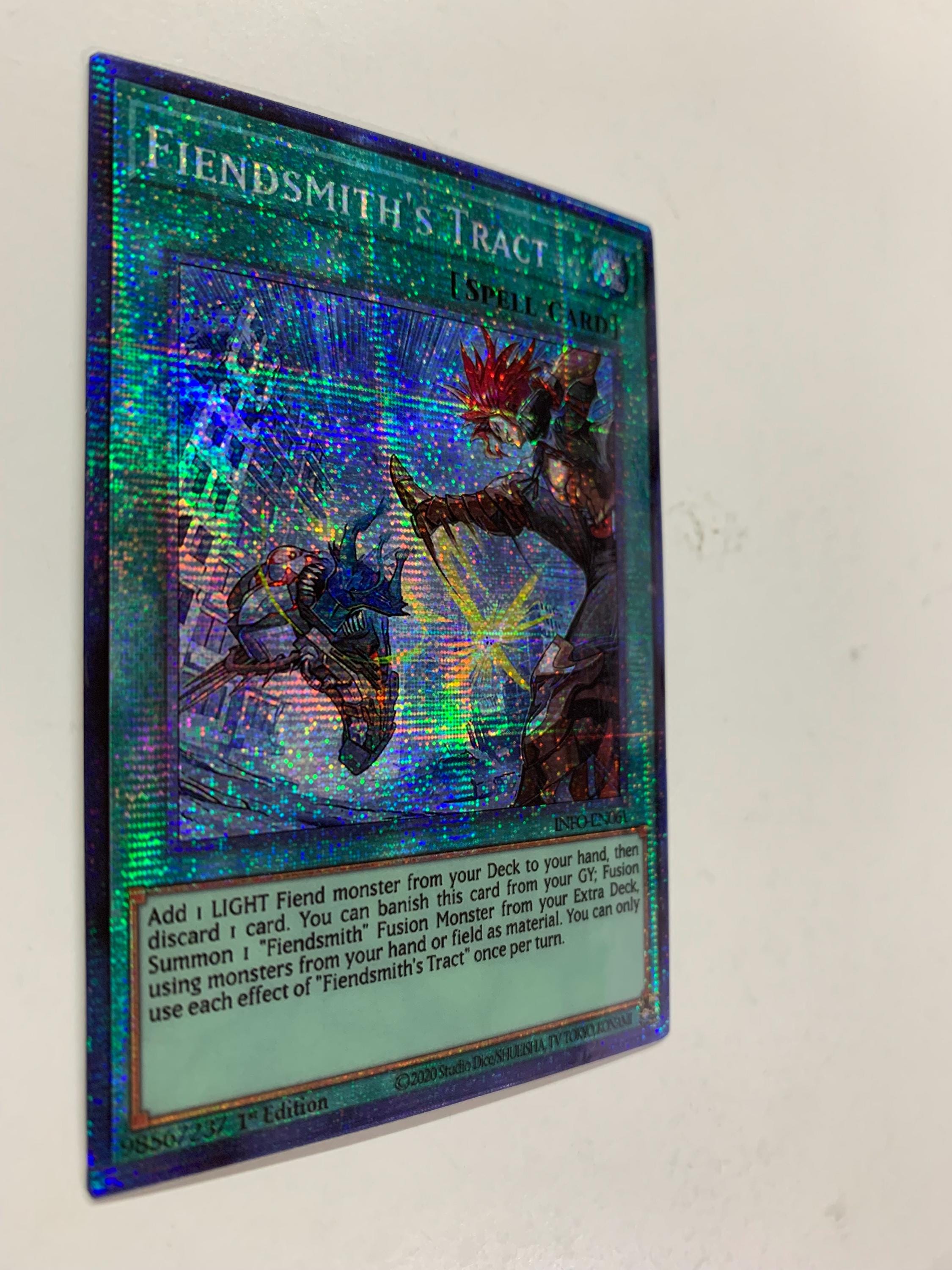 Fiendsmith's Tract | Secret Rare | Orica PROXY - Etsy