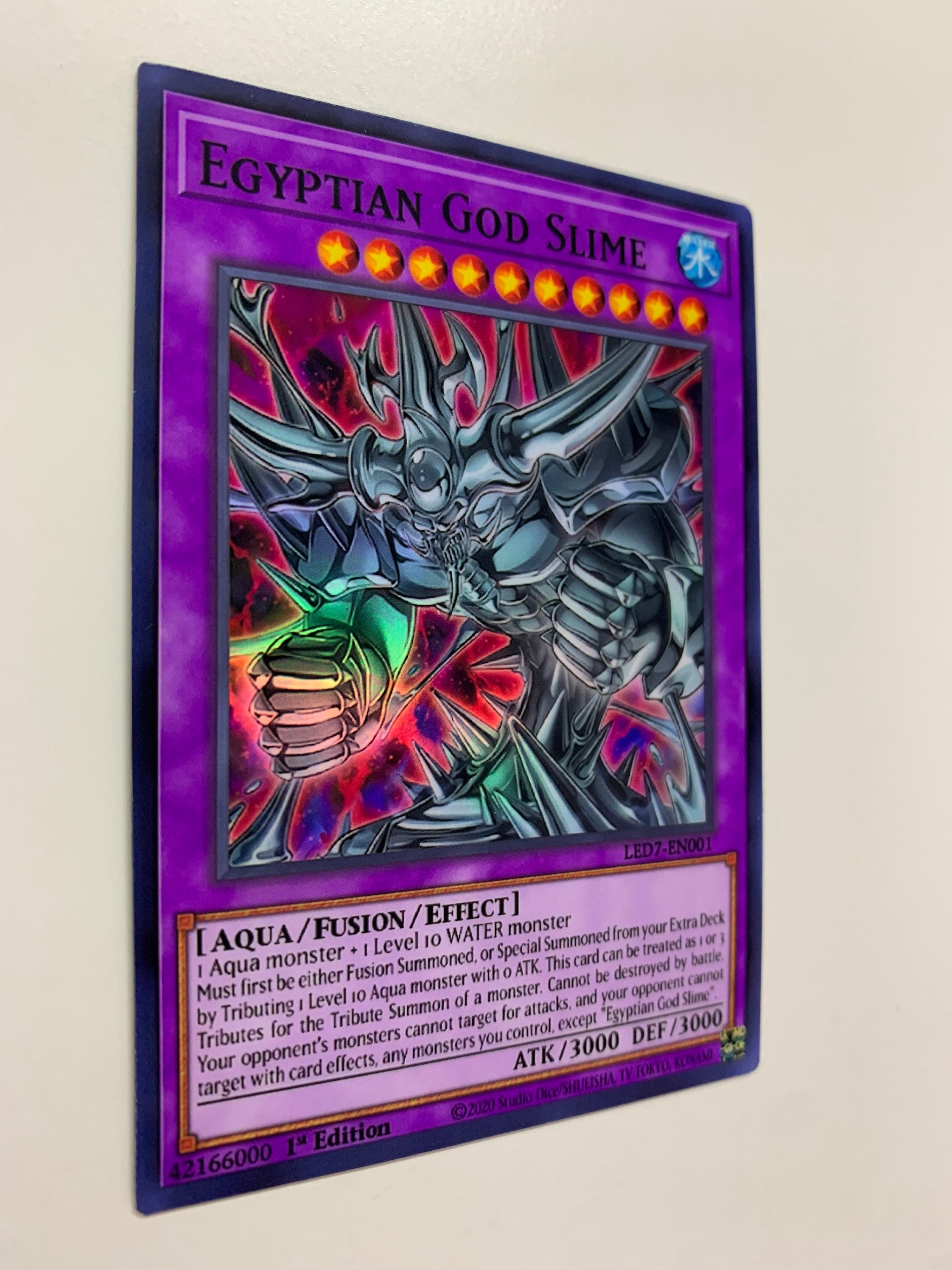 Egyptian God Slime Super Rare RC04-JP030 - Yu-Gi-Oh! Rarity Collection 25th  Japanese Foil