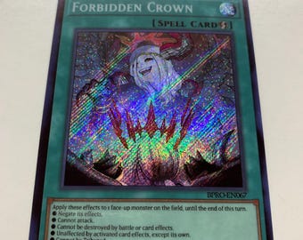 Forbidden Crown | Secret Rare | Orica PROXY - Etsy Israel