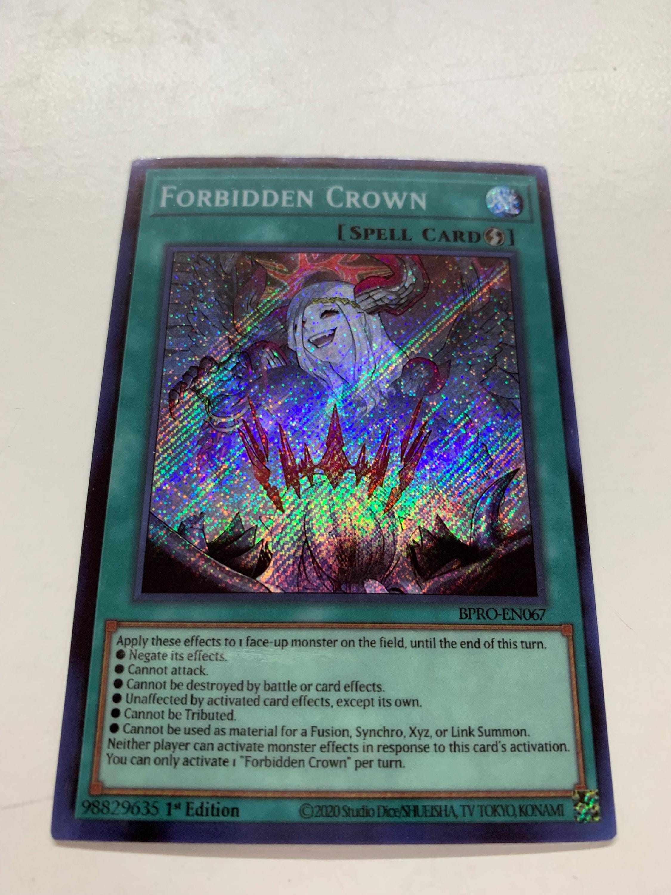 Forbidden Crown | Secret Rare | Orica PROXY - Etsy Israel Forbidden Crown | Secret Rare | Orica PROXY - Etsy Israel