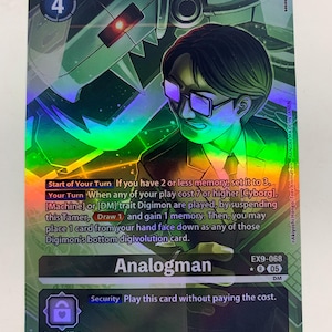 Analogman EX9-068 (Alternate Art) | FULL HOLO | Orica PROXY
