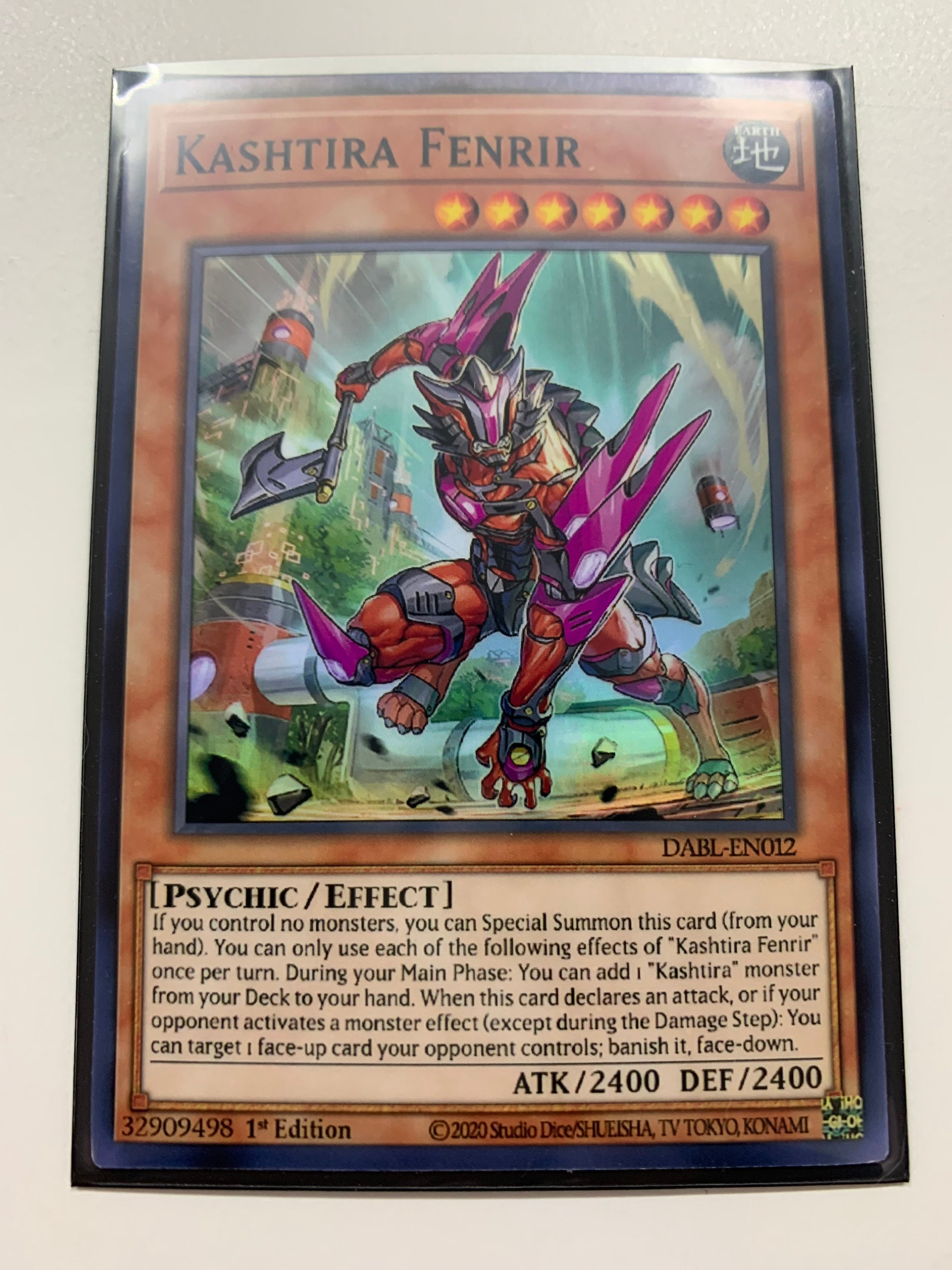 Kashtira Fenrir | Super Rare | Orica PROXY - Etsy