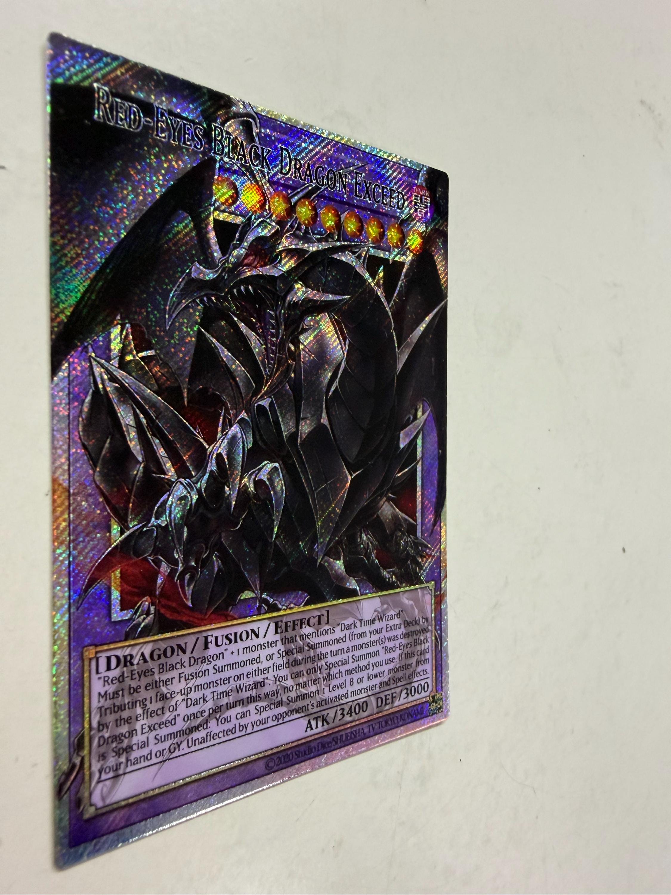 Red-eyes Black Dragon Exceed | Overframe Rare | Orica PROXY - Etsy