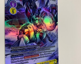 Shinegreymon: Ruin Mode EX4-074 (alternate Art) | FULL HOLO