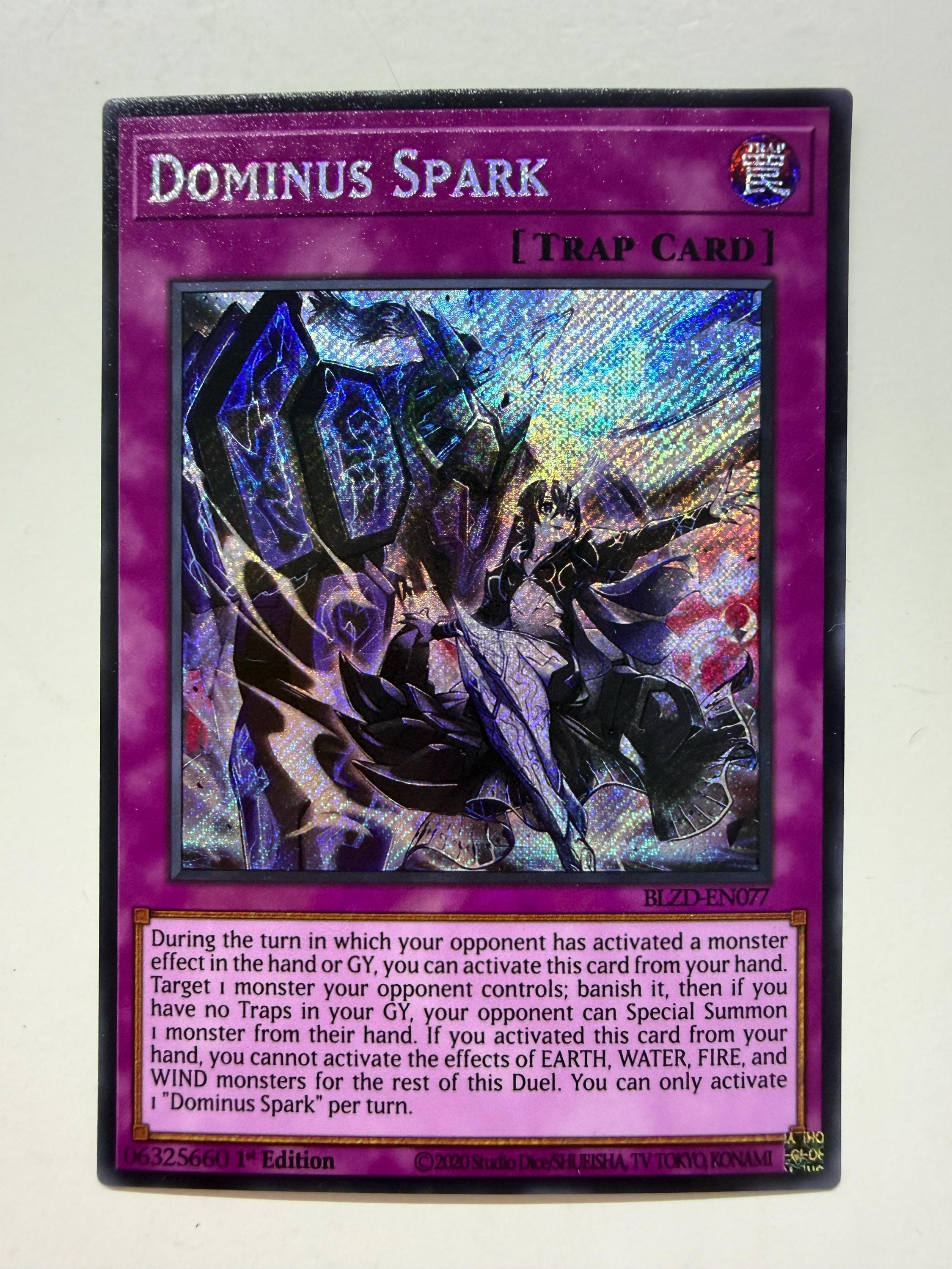 yugioh dominus cards Dominus Spark - Blazing Dominion