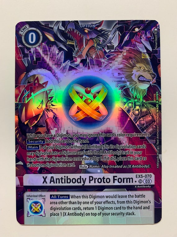 Xantibody Proto Form EX5-070 (alternate Art) | FULL HOLO | Orica