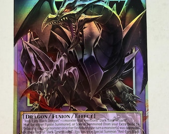 Red-eyes Black Dragon Exceed | Overframe Rare | Orica PROXY - Etsy