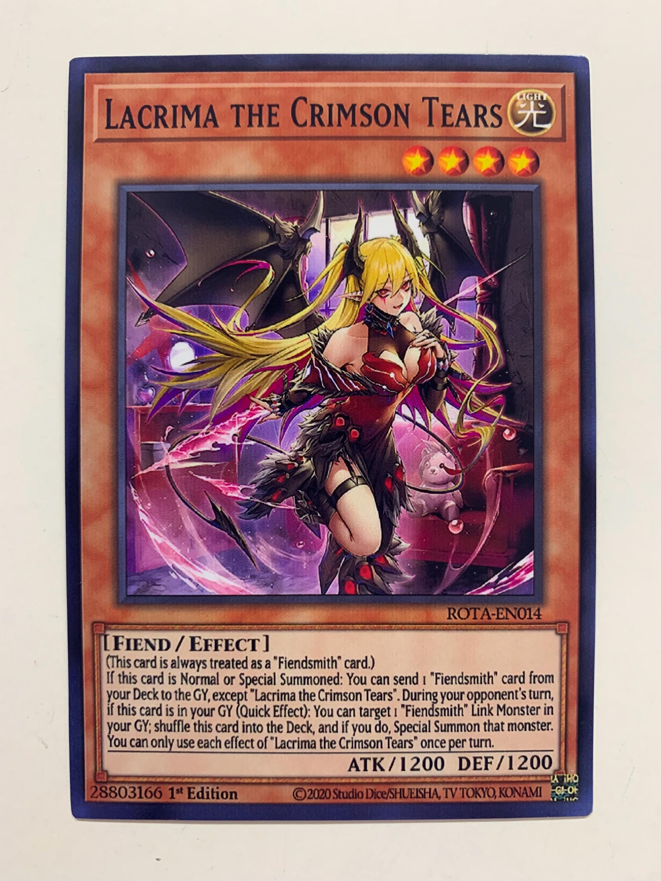 LACRIMA/CRIMSON TEARS トレーディングカード Lacrima the Crimson