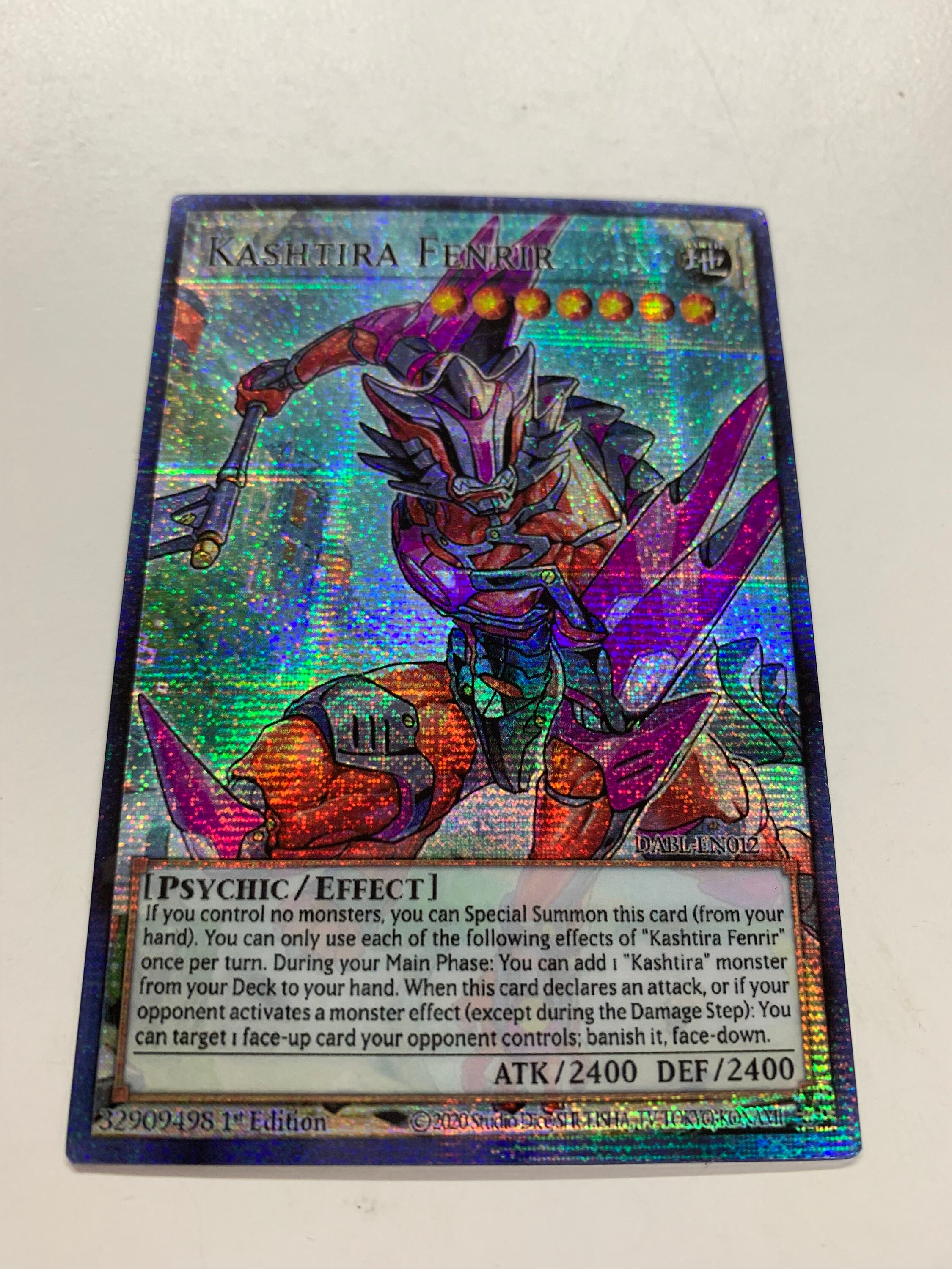 Kashtira Fenrir | Super Rare | Orica PROXY - Etsy Hong Kong