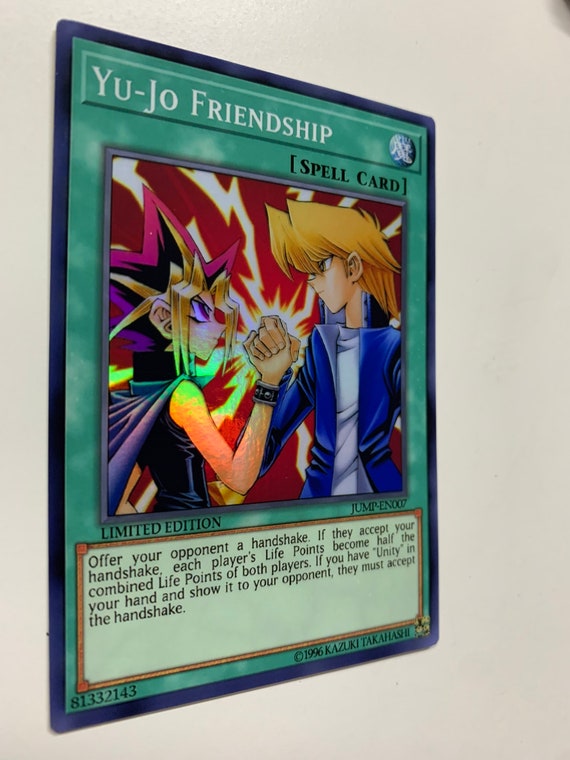 （PSA8）遊戯王 YU-GI-OH YU-JO FRIENDSHIP 友情 Yu-Gi-Oh! 遊戯王! YCB-001 友情 YU－JYO Yu-Jo Friendship