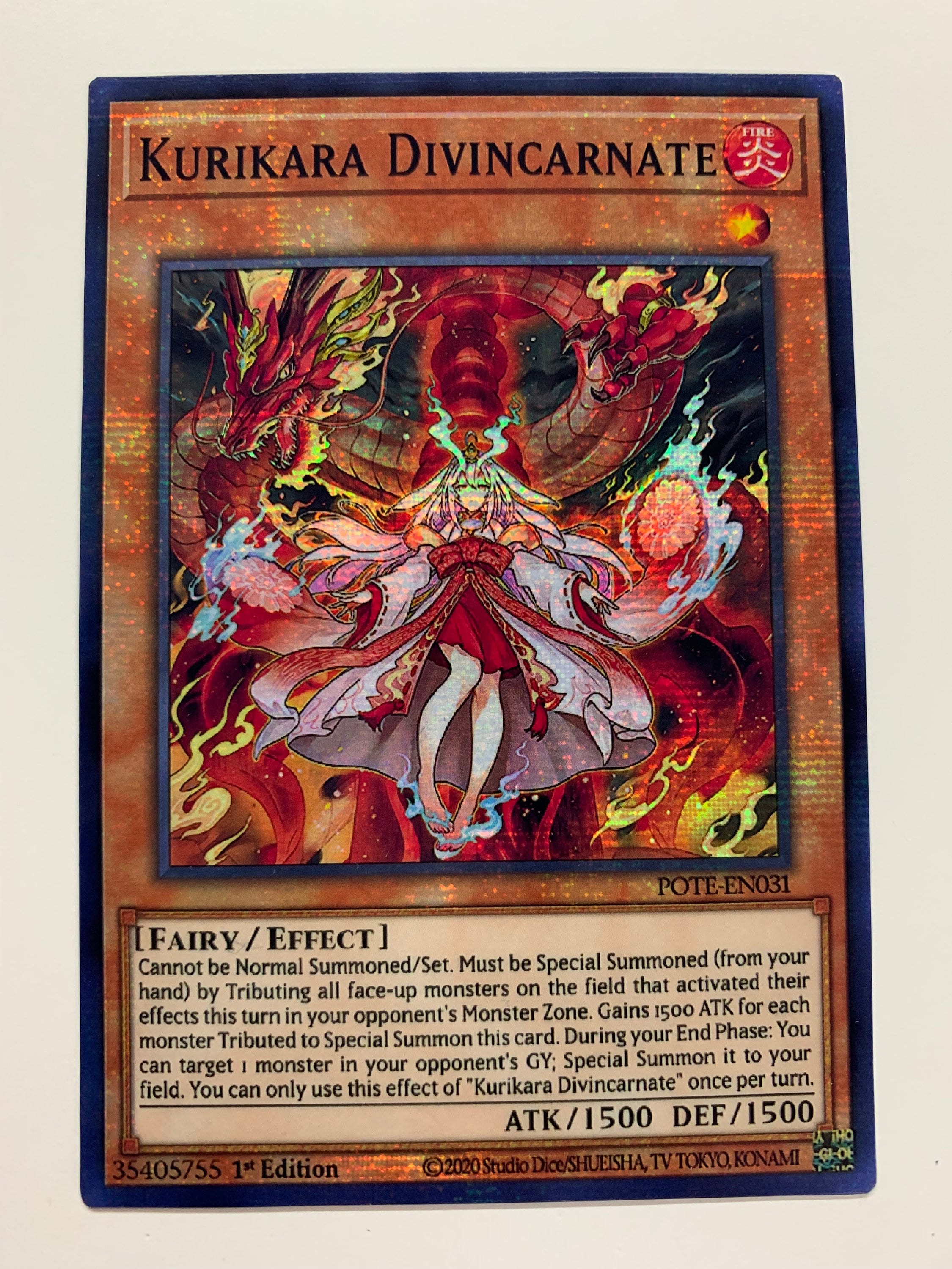 Kurikara Divincarnate | Secret Rare | Orica PROXY - Etsy Canada