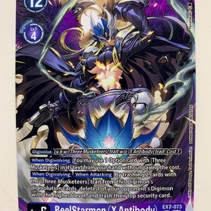 BeelStarmon (X Antibody) EX7-073 (Alternate Art) | FULL HOLO | Orica PROXY