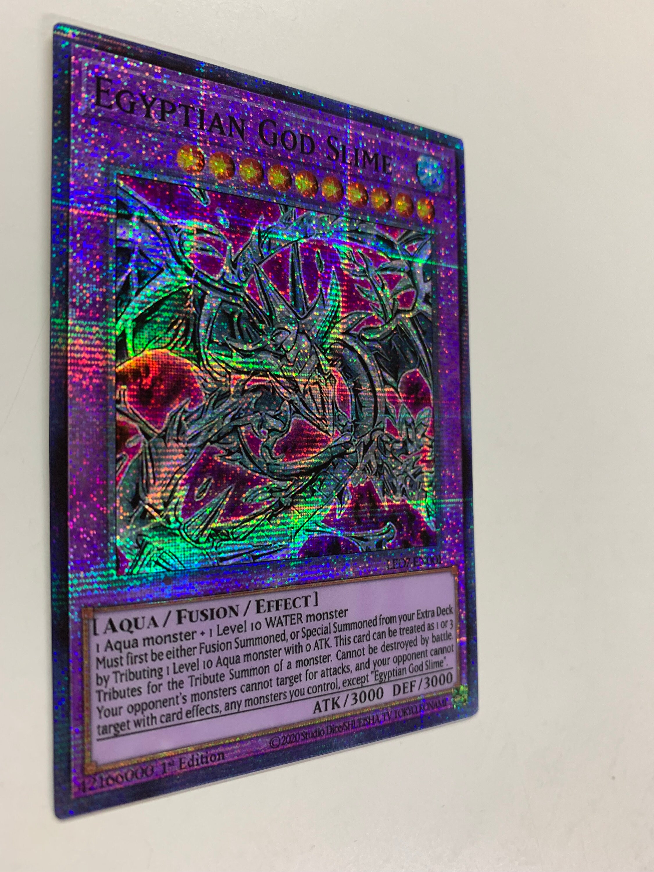 Egyptian God Slime (slifer) | Super Rare | Orica PROXY - Etsy