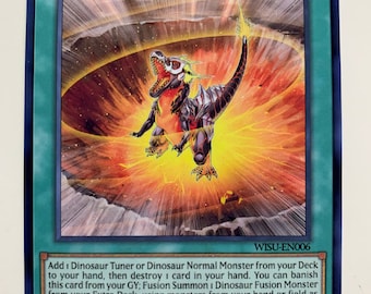 Yugioh Transcendosaurus Dinosaur Deck - Gigantozowler Ground Xeno Meteorus  - Etsy